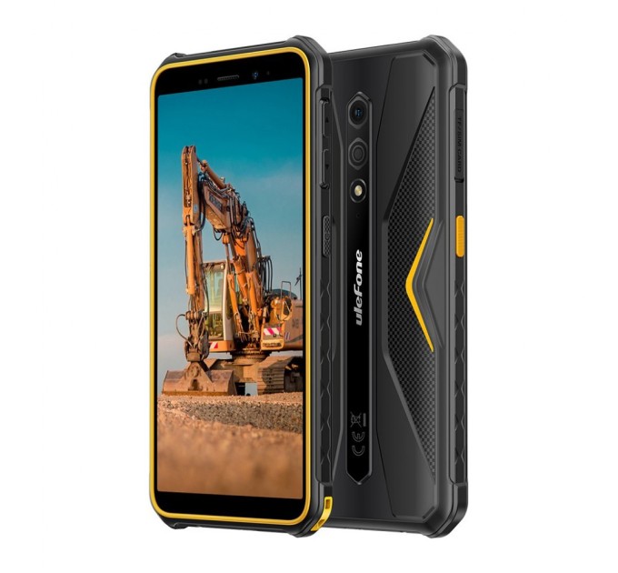 Мобільний телефон Ulefone Armor X12 3/32Gb Black Orange (6937748735625)