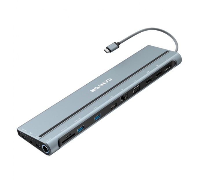 Концентратор Canyon USB-C 14 in 1 (CNS-HDS90)