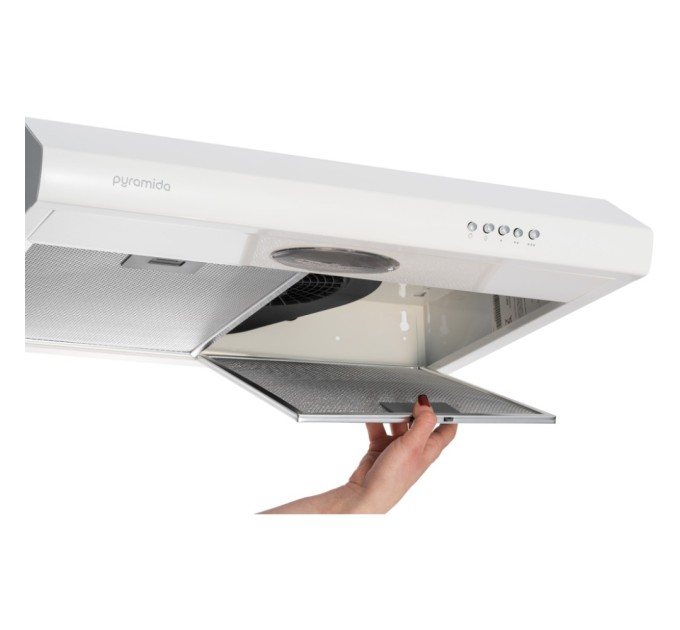 Витяжка кухонна Pyramida UX 60 (380) B WH