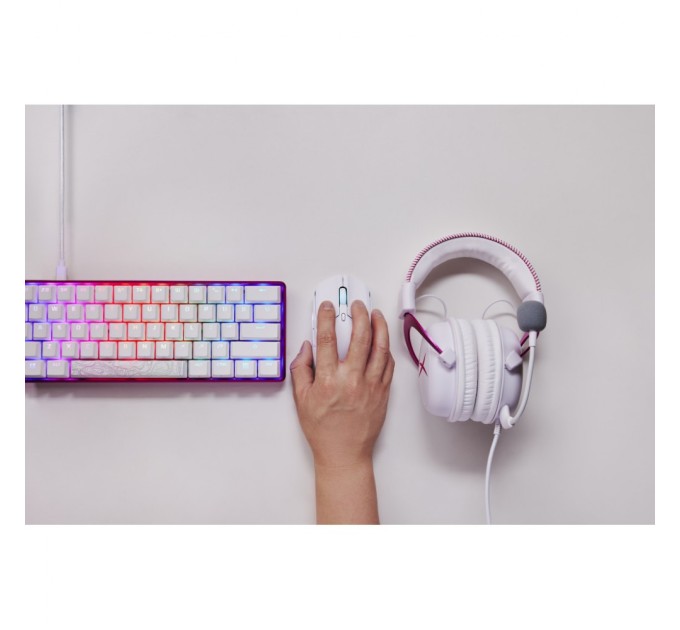 Мишка HyperX Pulsefire Haste 2 Wireless White (6N0A9AA)