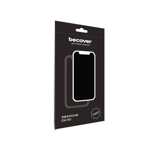 Скло захисне BeCover Xiaomi Redmi 12 Black (709610)