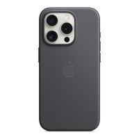 Чохол до мобільного телефона Apple iPhone 15 Pro FineWoven Case with MagSafe Black (MT4H3ZM/A)