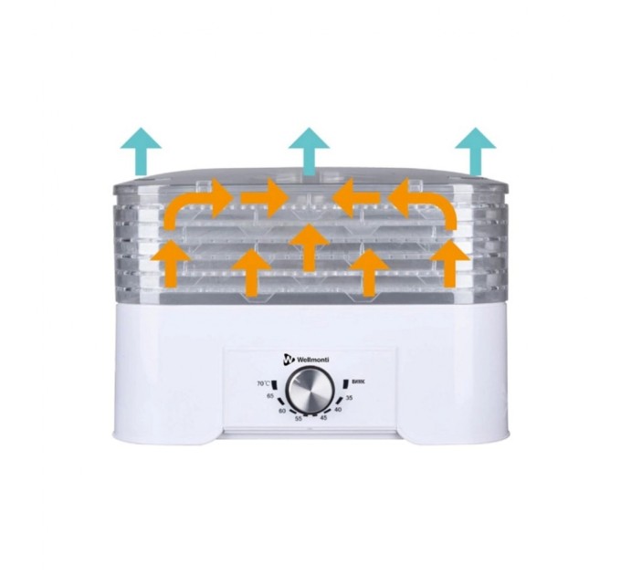 Сушка для овочів та фруктів Wellmonti WM-1012