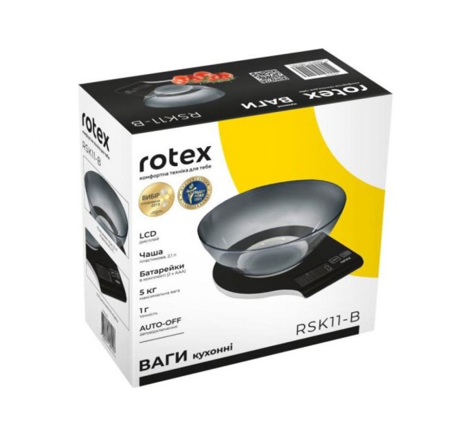 Ваги кухонні Rotex RSK11-B