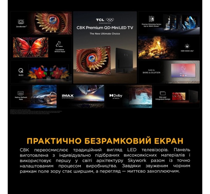 Телевізор TCL 65C8K