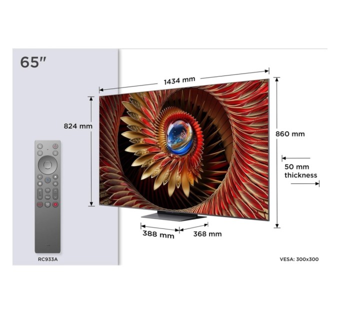 Телевізор TCL 65C8K