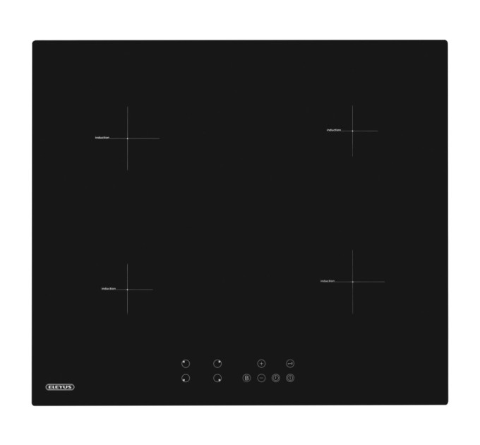 Варочна поверхня Eleyus H2EBHG SE 60 BL I