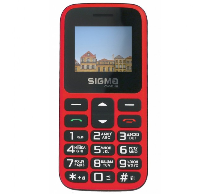 Мобильный телефон Sigma Comfort 50 HIT2020 Red (4827798120958)