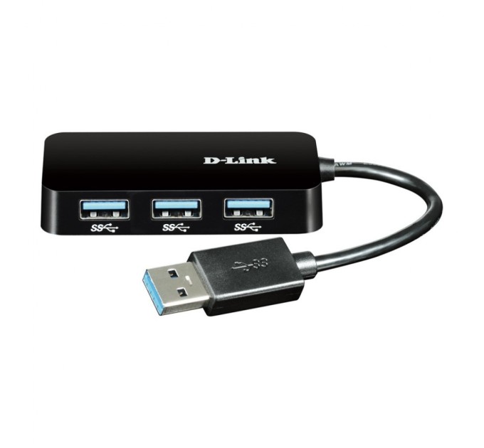 Концентратор D-Link DUB-1341 4xUSB3.0, USB3.0 (DUB-1341)