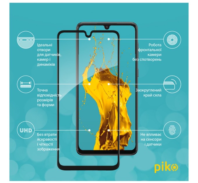 Стекло защитное Piko Samsung A33 5G (1283126522420)