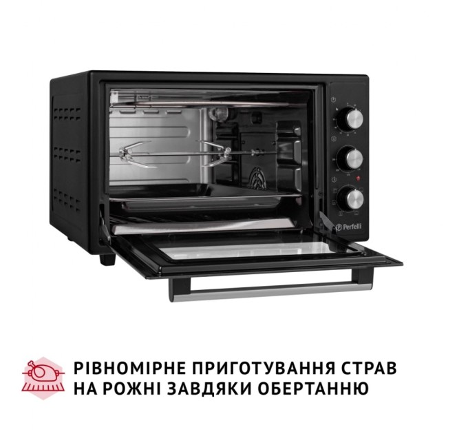 Електропіч Perfelli SIERRA 37 BLACK