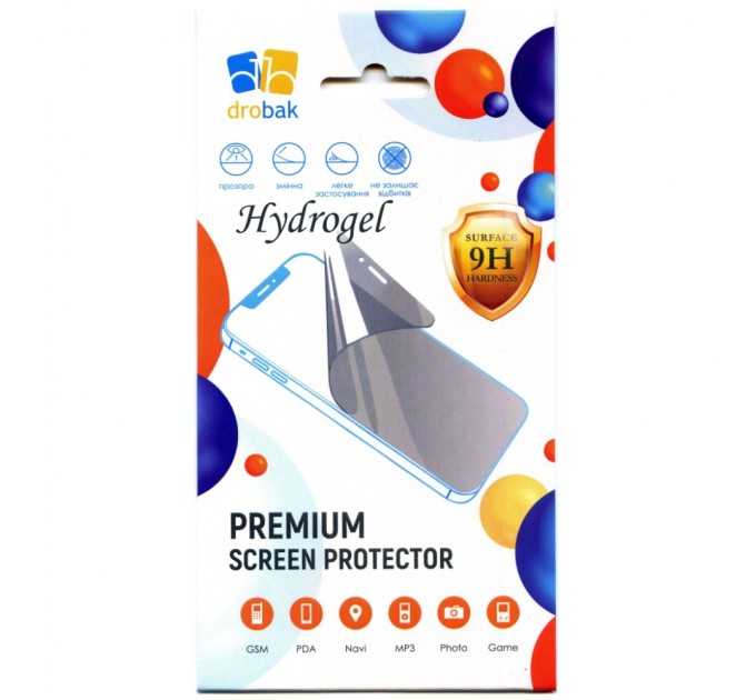 Пленка защитная Drobak Hydrogel Poco F4 (717157)