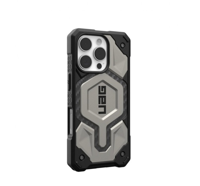 Чохол до мобільного телефона UAG iPhone 16 Pro Monarch Pro Magsafe Titanium (114456113636)