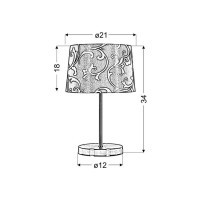 Настільна лампа Candellux 41-55866 AROSA (41-55866)