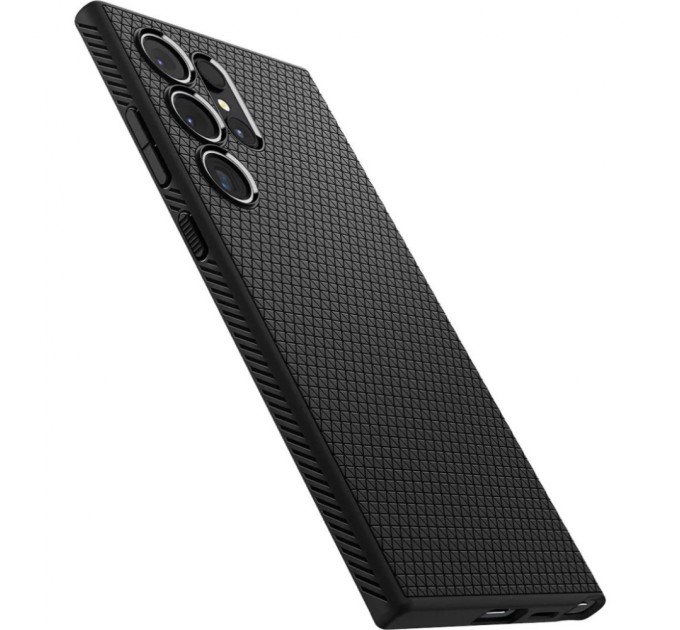 Чохол до мобільного телефона Spigen Samsung Galaxy S24 Ultra Liquid Air Matte Black (ACS07287)