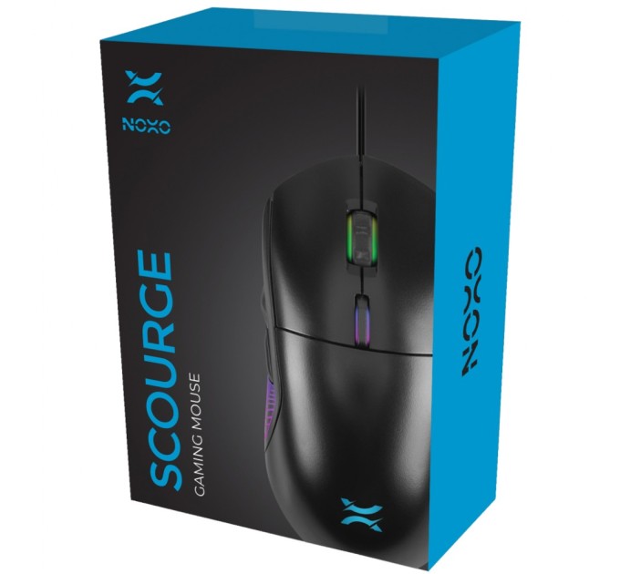 Мишка Noxo Scourge Gaming mouse USB Black (4770070881965)
