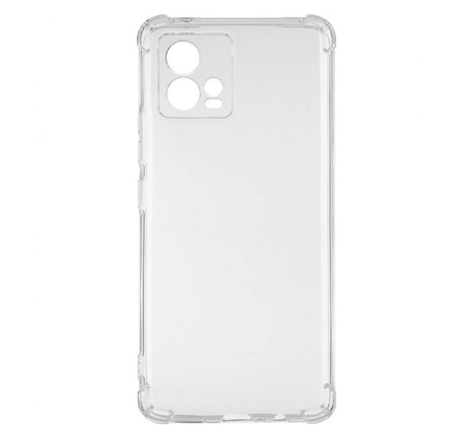 Чохол до мобільного телефона BeCover Anti-Shock Motorola Moto G72 Clear (709317)