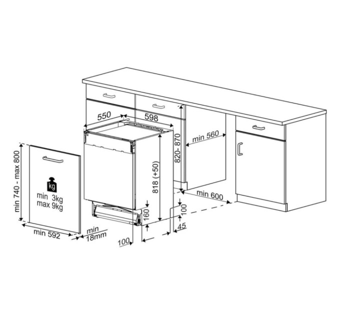 Посудомийна машина Beko BDIN36532