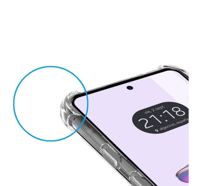 Чохол до мобільного телефона BeCover Anti-Shock Motorola Moto G84 Clear (710611)