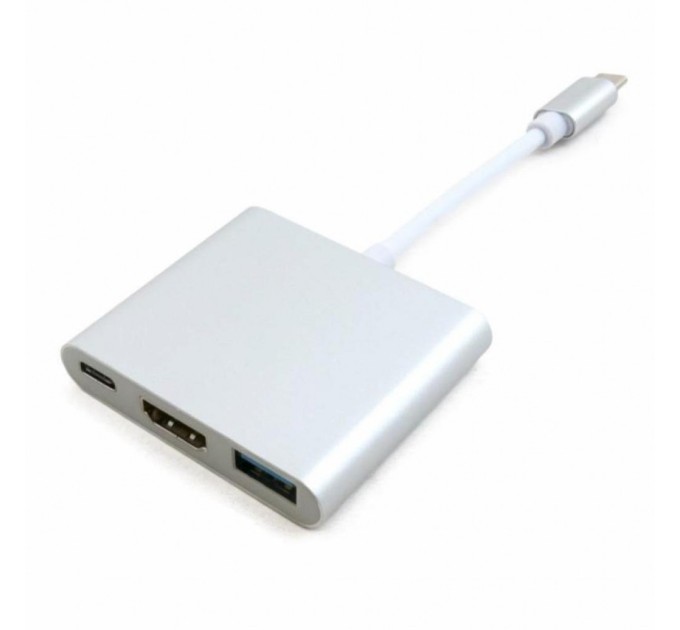 Порт-реплікатор Extradigital USB Type-C to HDMI/USB 3.0/Type-C (0.15m) (KBH1691)