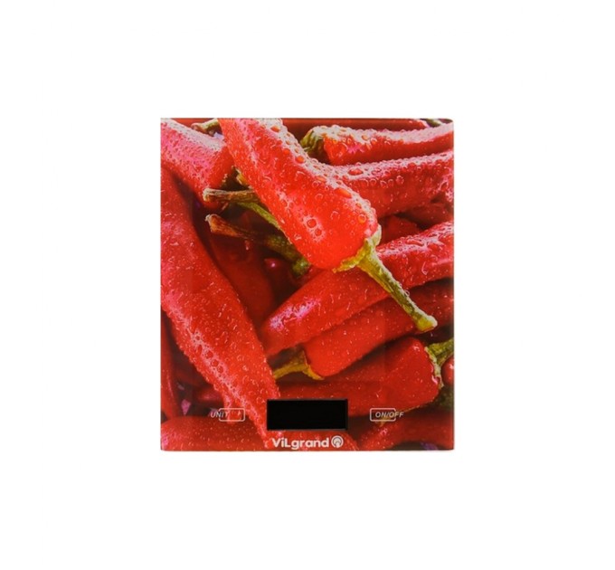 Весы кухонные Vilgrand VKS-525 Peppers