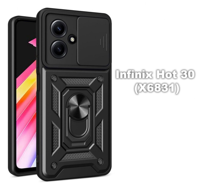 Чохол до мобільного телефона BeCover Military Infinix Hot 30 (X6831) Black (709957)