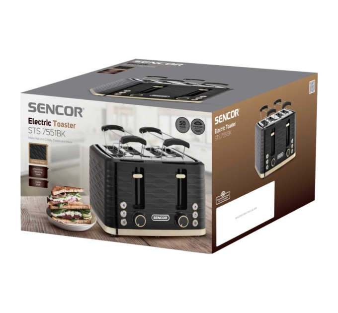 Тостер Sencor STS7551BK-EUE3