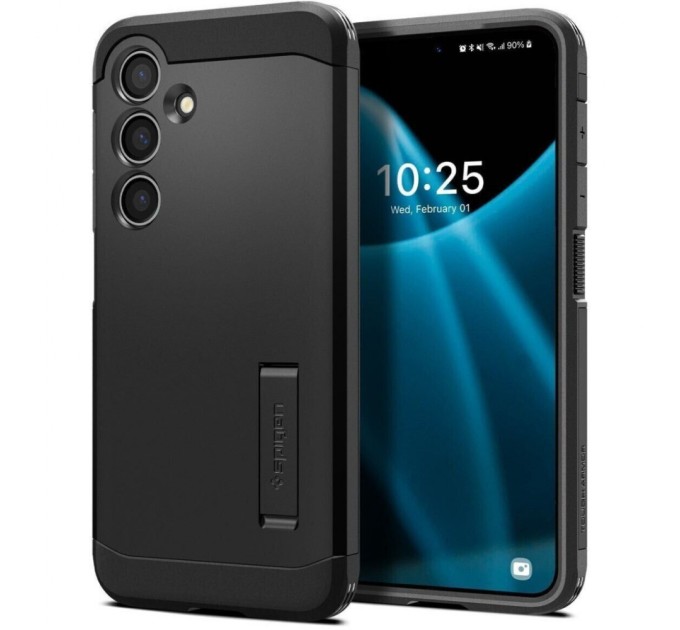 Чохол до мобільного телефона Spigen Samsung Galaxy S24 Tough Armor Black (ACS07355)