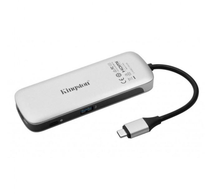 Концентратор Kingston Nucleum USB-C (C-HUBC1-SR-EN)