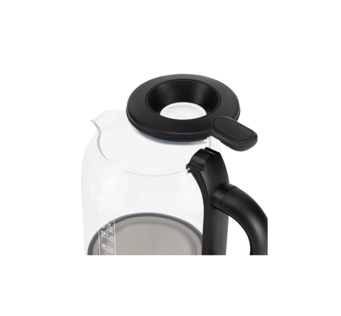Електрочайник Polaris PWK 17103CGL Water Way Pro Чорний