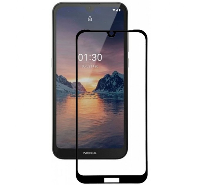 Скло захисне BeCover Nokia 1.3 Black (705100)