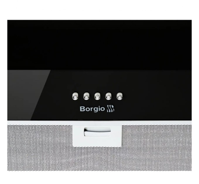 Вытяжка кухонная Borgio BBI (TR) 5840 black glass SU 850