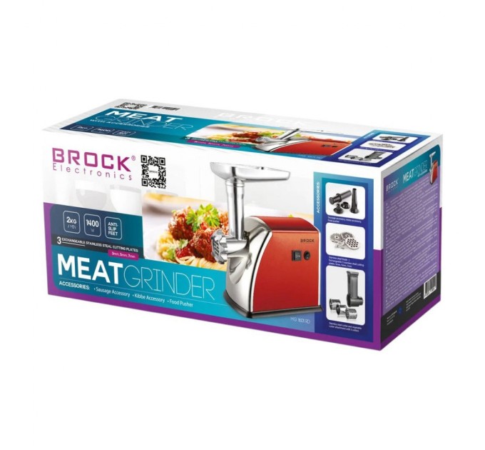 М'ясорубка Brock MG 1601 RD
