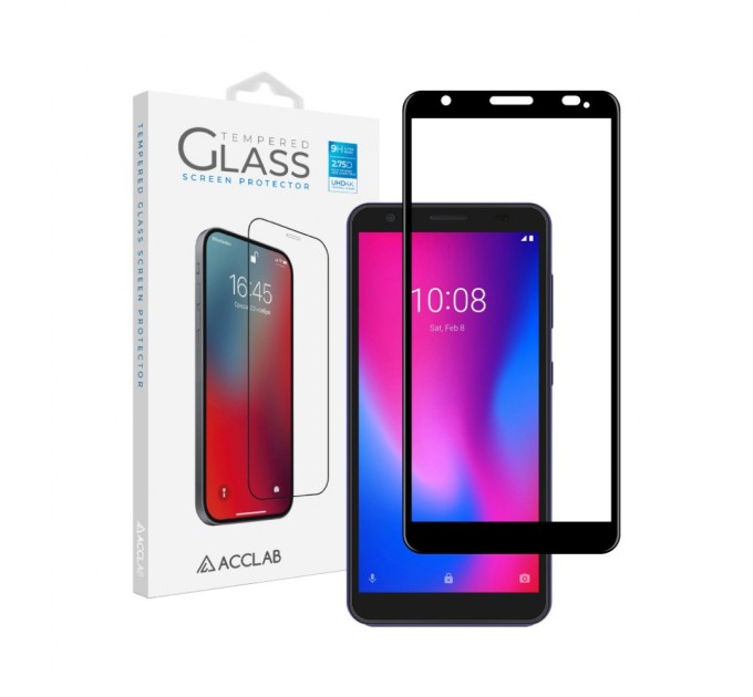 Стекло защитное ACCLAB Full Glue ZTE A3 2020 (1283126508929)