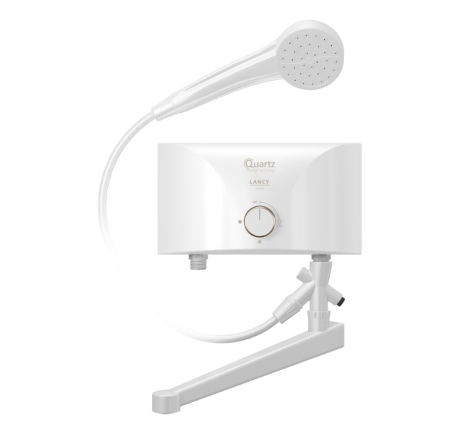 Проточний водонагрівач Quartz Lancy 3500 combi