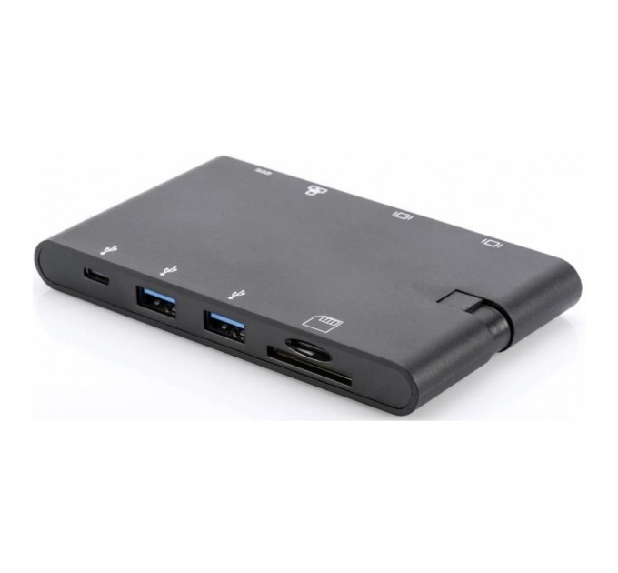 Порт-реплікатор Digitus Travel USB-C, 9 Port (DA-70865)