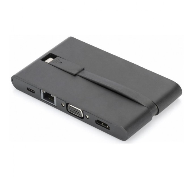 Порт-реплікатор Digitus Travel USB-C, 9 Port (DA-70865)