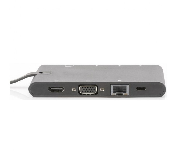 Порт-реплікатор Digitus Travel USB-C, 9 Port (DA-70865)