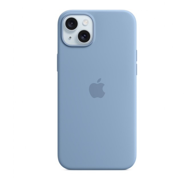 Чохол до мобільного телефона Apple iPhone 15 Plus Silicone Case with MagSafe Winter Blue (MT193ZM/A)