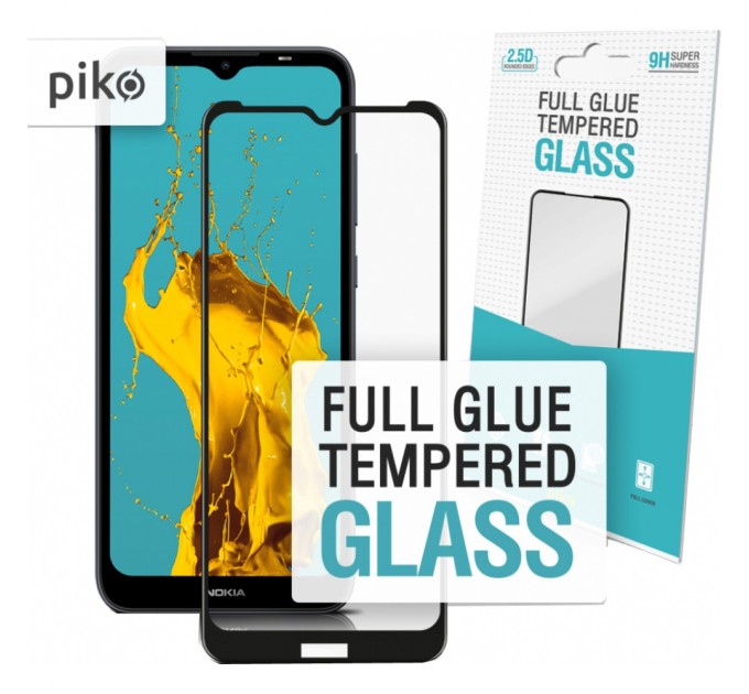 Скло захисне Piko Full Glue Nokia C10/C20 (1283126512339)