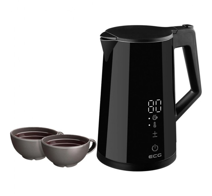 Електрочайник ECG RK 1893 Digitouch Black (RK1893 Digitouch Black)