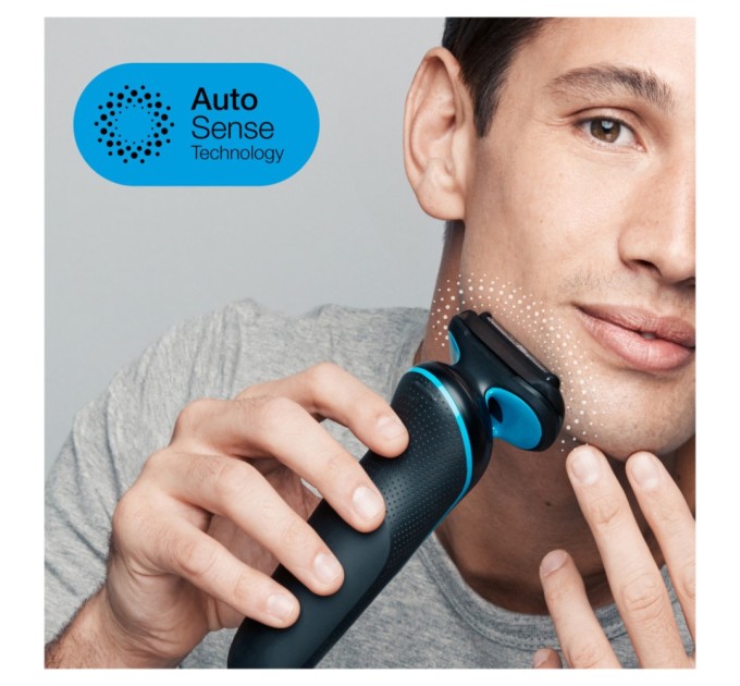 Електробритва Braun Series 5 51-B1000s BLACK / BLUE