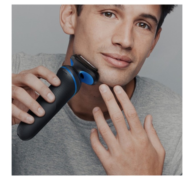 Електробритва Braun Series 5 51-B1000s BLACK / BLUE
