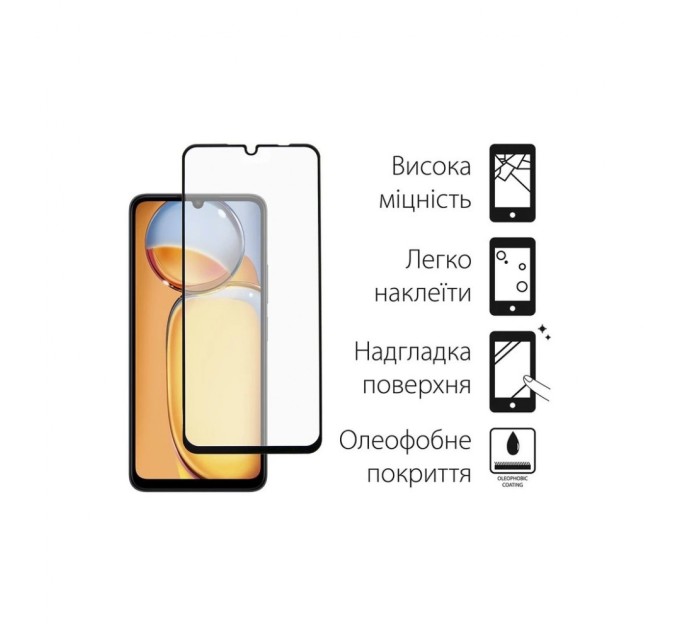 Чохол до мобільного телефона Dengos Kit for Xiaomi Redmi 13C case + glass (Green) (DG-KM-54)