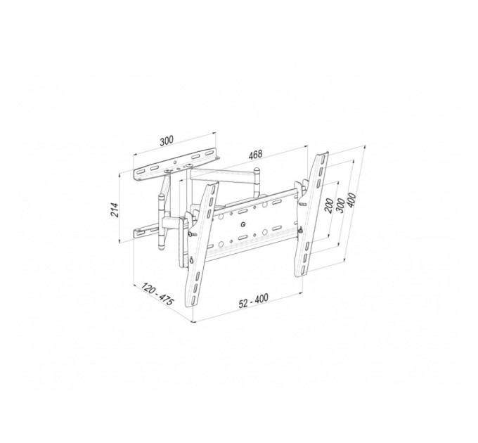 Кронштейн KSL WMO-6246T
