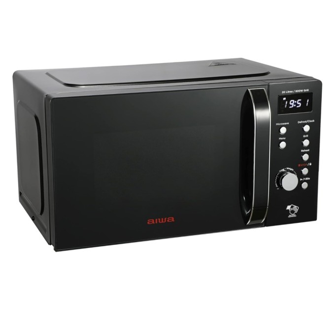 Мікрохвильова піч AIWA NAMICOOK CRYSTAL20 (MW-202DG BK)