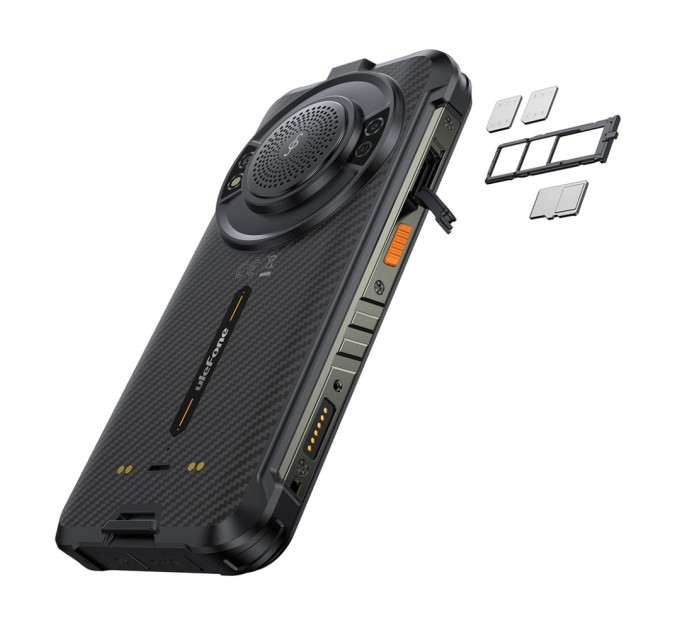 Мобільний телефон Ulefone Rugking 8/256Gb Black (6975326660631)