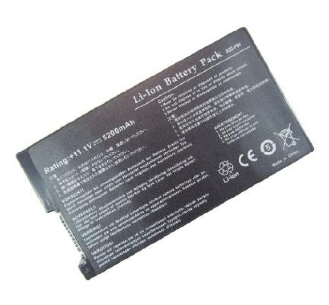 Акумулятор до ноутбука AlSoft Asus A32-F80 5200mAh 6cell 11.1V Li-ion (A41439)