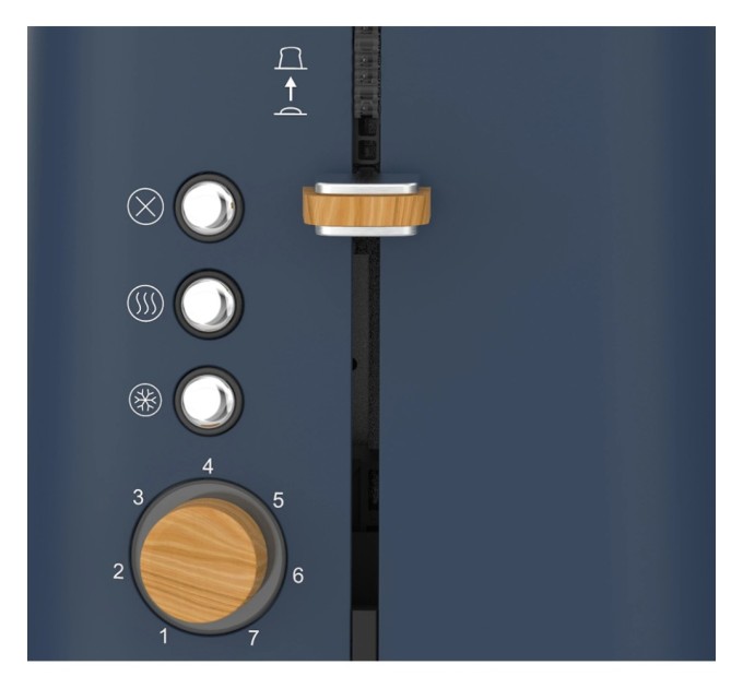 Тостер ECG ST 2768 Timber Petrol