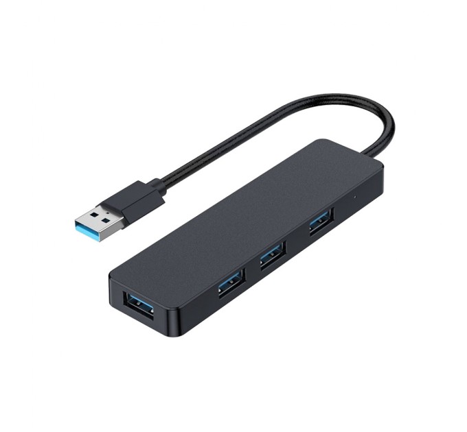 Концентратор Gembird USB 3.0 4 ports black (UHB-U3P4-04)